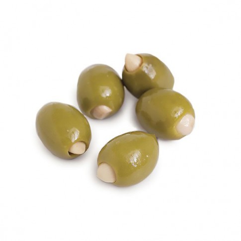 Green Olives Stuffed with Garlic